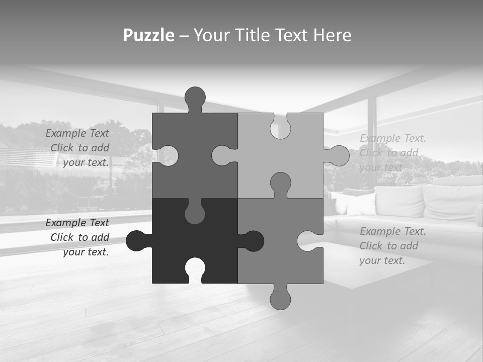 Space Divan Architecture PowerPoint Template