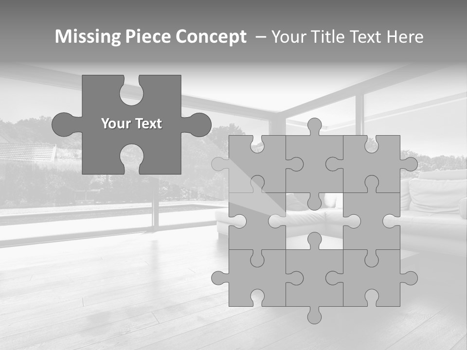 Space Divan Architecture PowerPoint Template