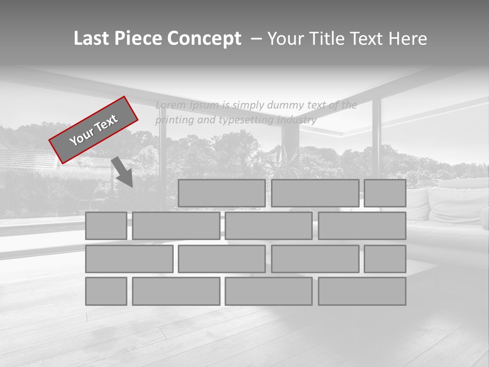 Space Divan Architecture PowerPoint Template