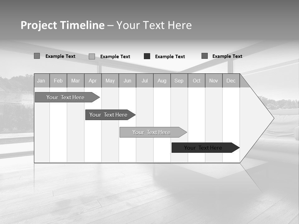 Space Divan Architecture PowerPoint Template