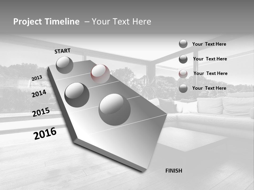 Space Divan Architecture PowerPoint Template