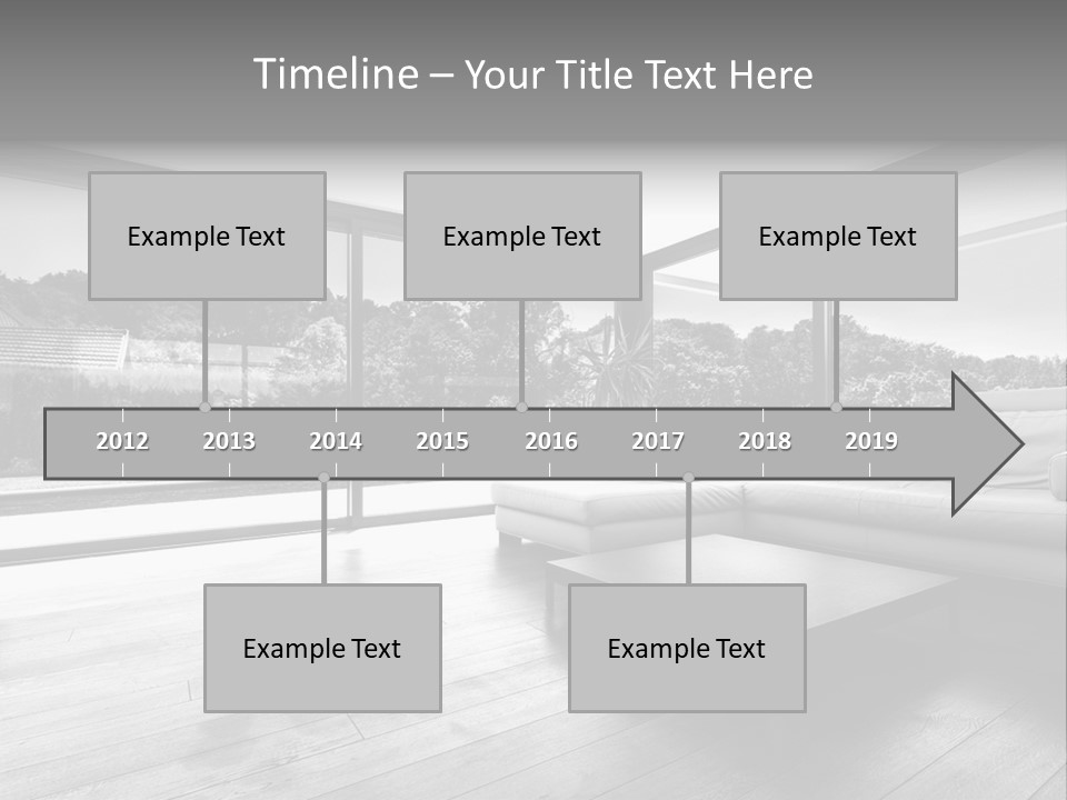 Space Divan Architecture PowerPoint Template