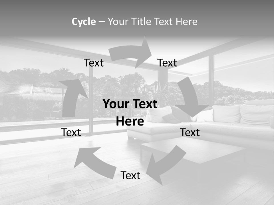 Space Divan Architecture PowerPoint Template