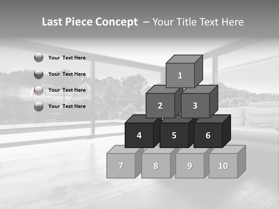 Space Divan Architecture PowerPoint Template