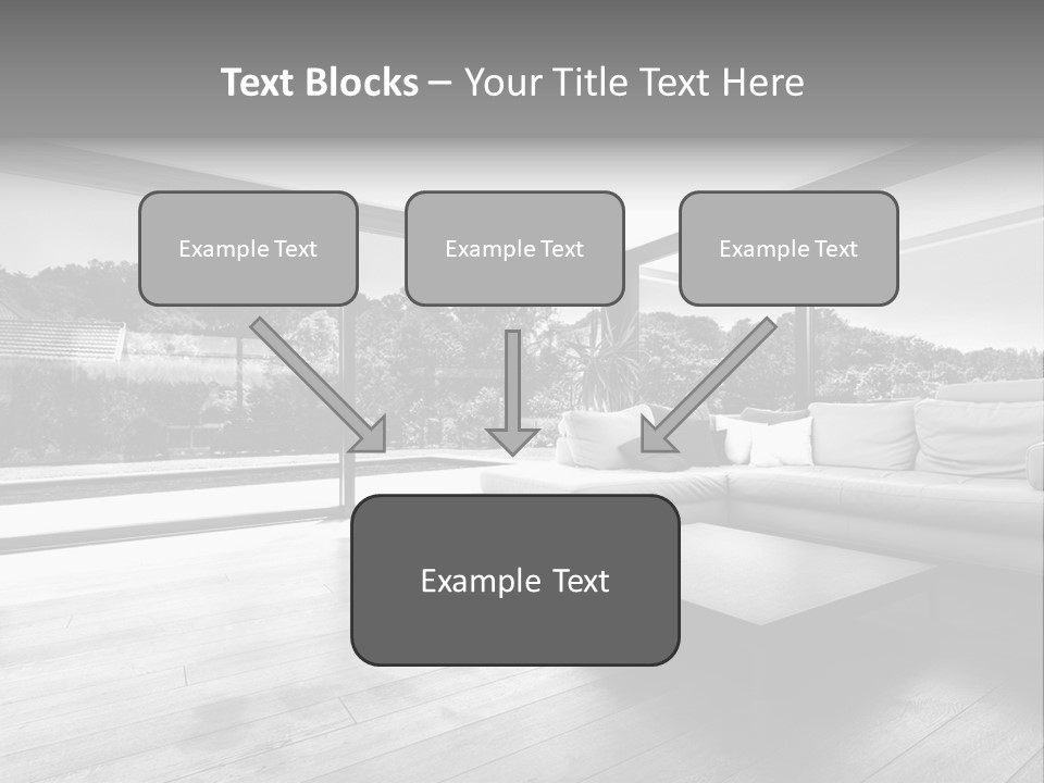 Space Divan Architecture PowerPoint Template