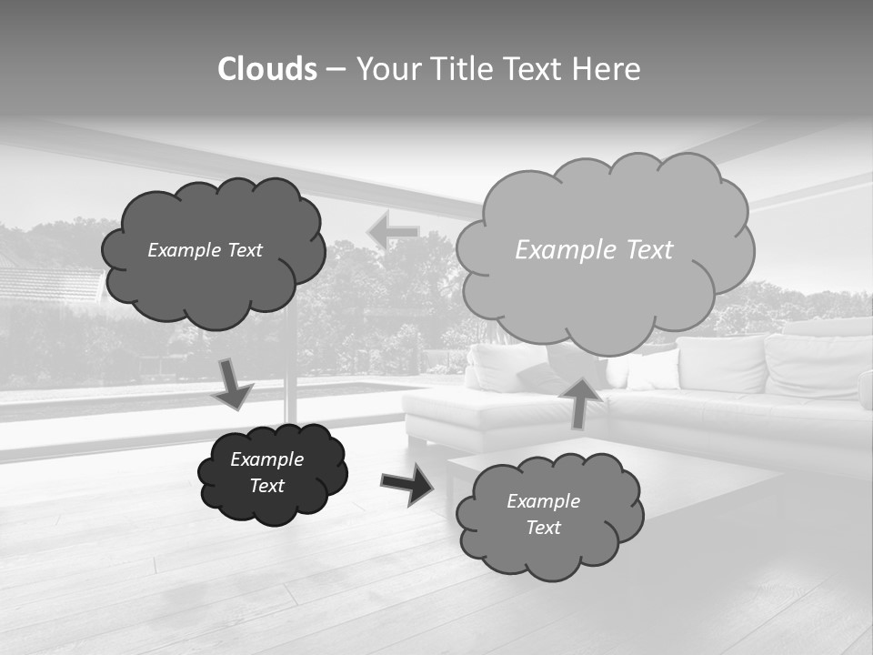 Space Divan Architecture PowerPoint Template