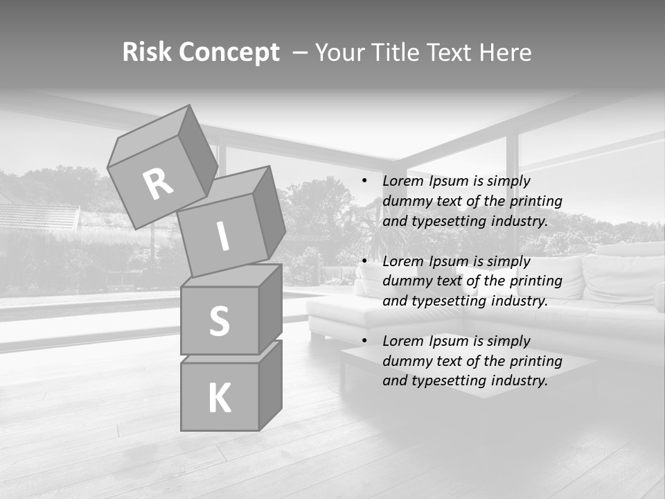 Space Divan Architecture PowerPoint Template