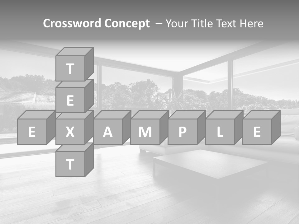 Space Divan Architecture PowerPoint Template