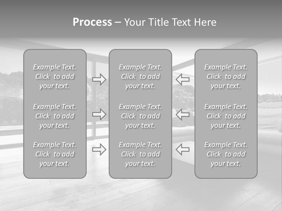 Space Divan Architecture PowerPoint Template