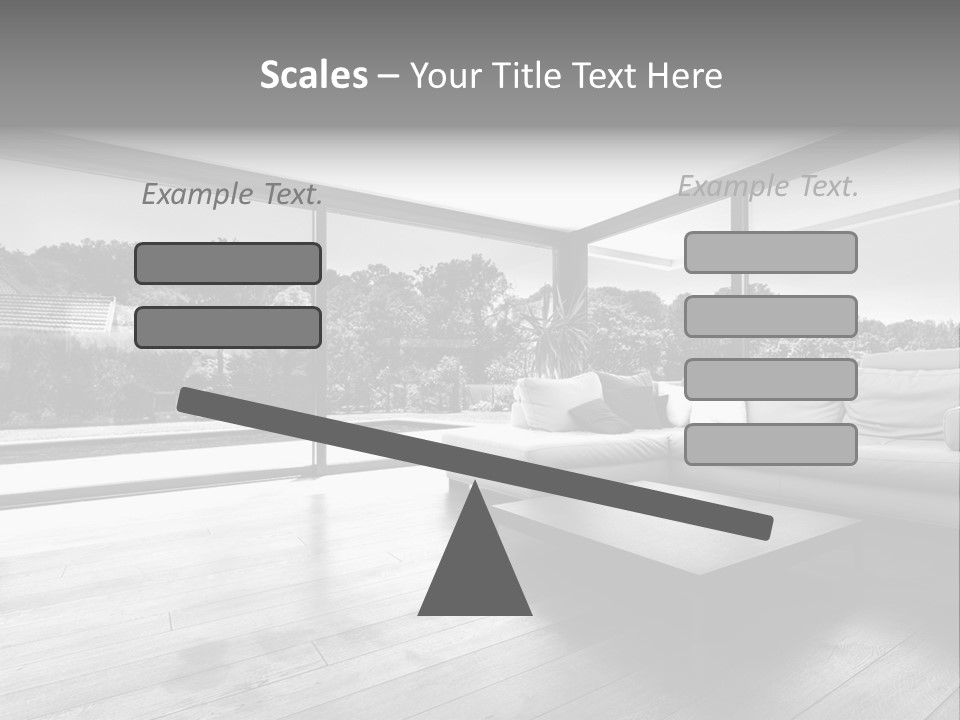 Space Divan Architecture PowerPoint Template