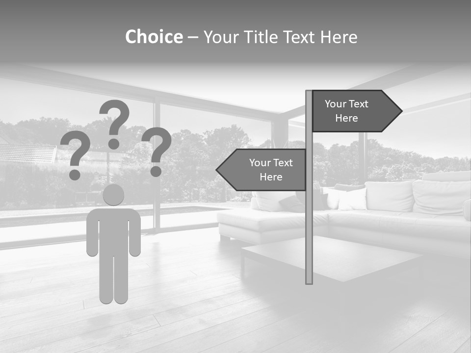 Space Divan Architecture PowerPoint Template