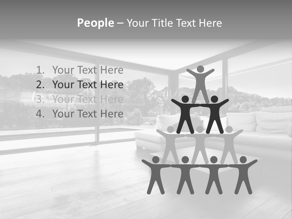 Space Divan Architecture PowerPoint Template