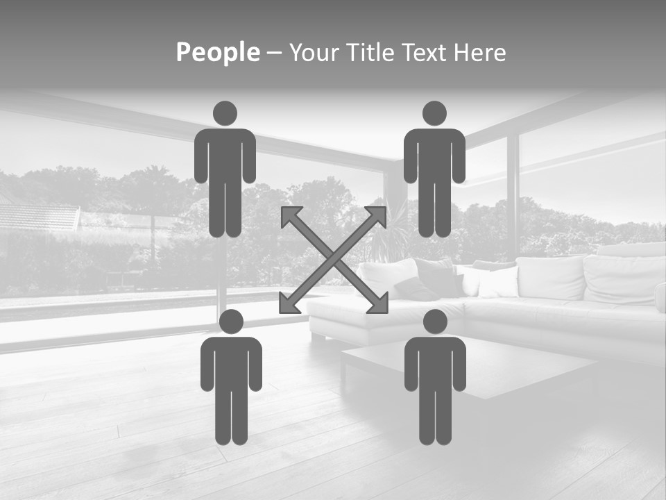 Space Divan Architecture PowerPoint Template