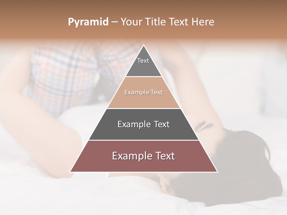 Person Attractive Brunette PowerPoint Template