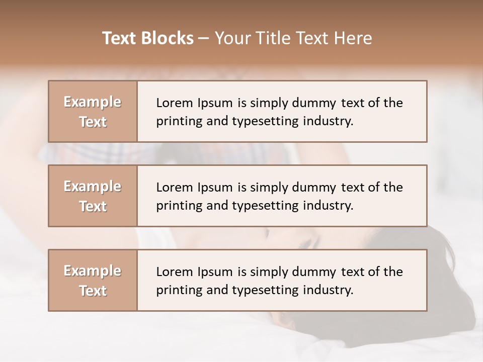 Person Attractive Brunette PowerPoint Template
