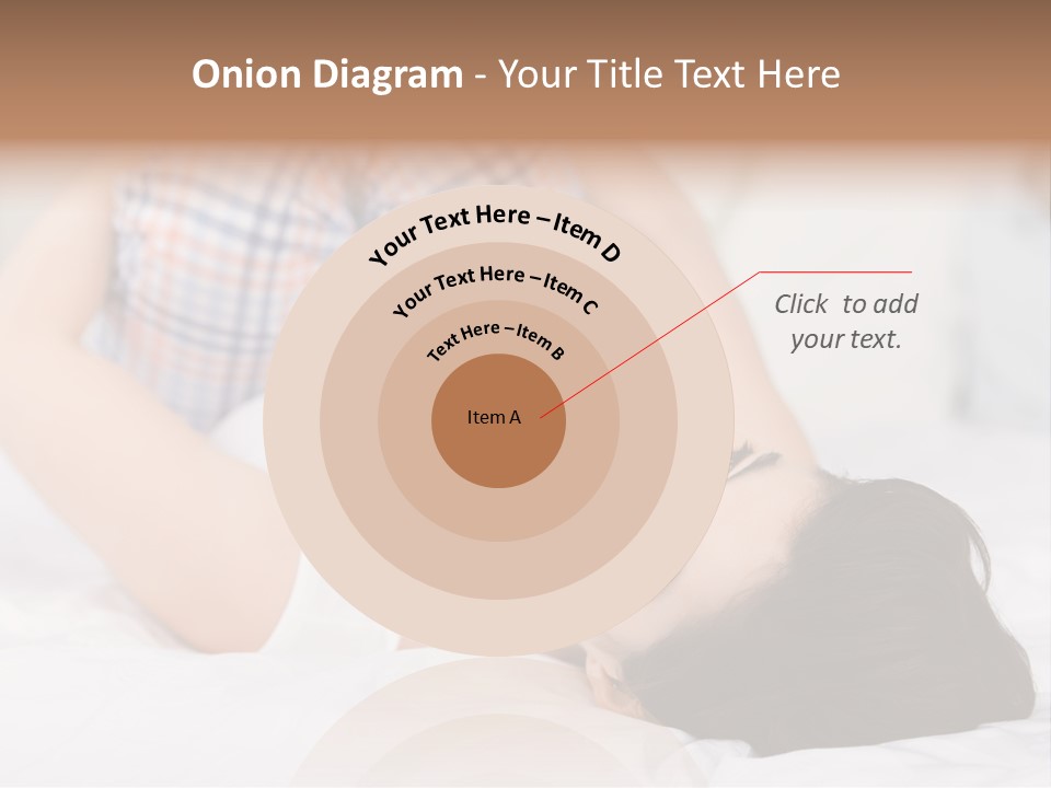 Person Attractive Brunette PowerPoint Template