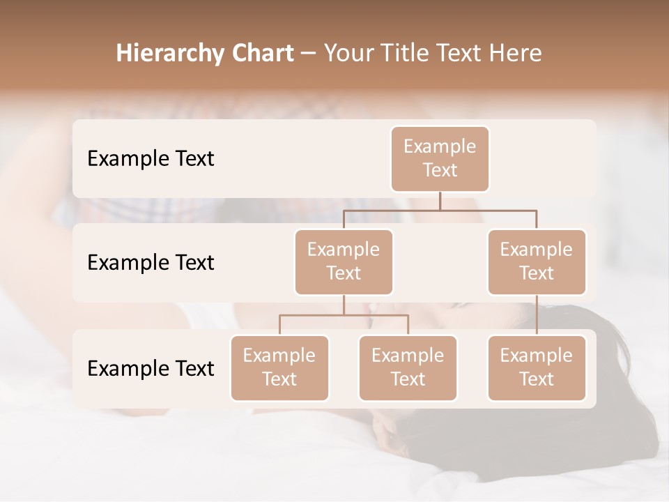 Person Attractive Brunette PowerPoint Template