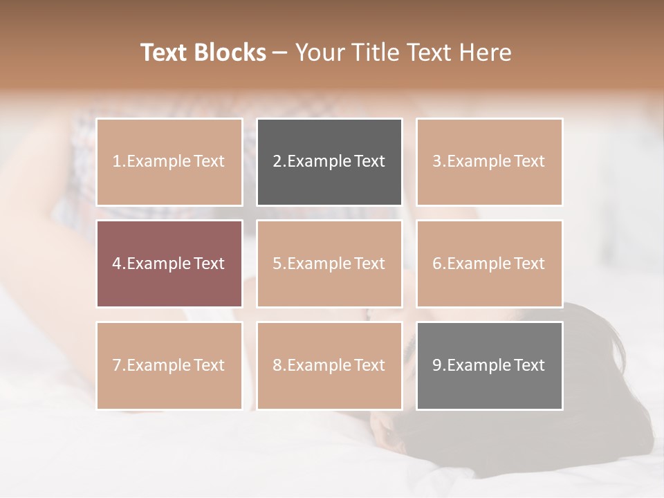 Person Attractive Brunette PowerPoint Template