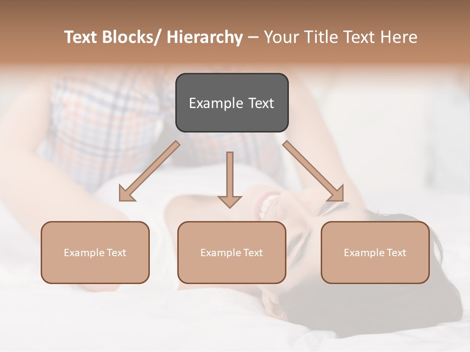 Person Attractive Brunette PowerPoint Template