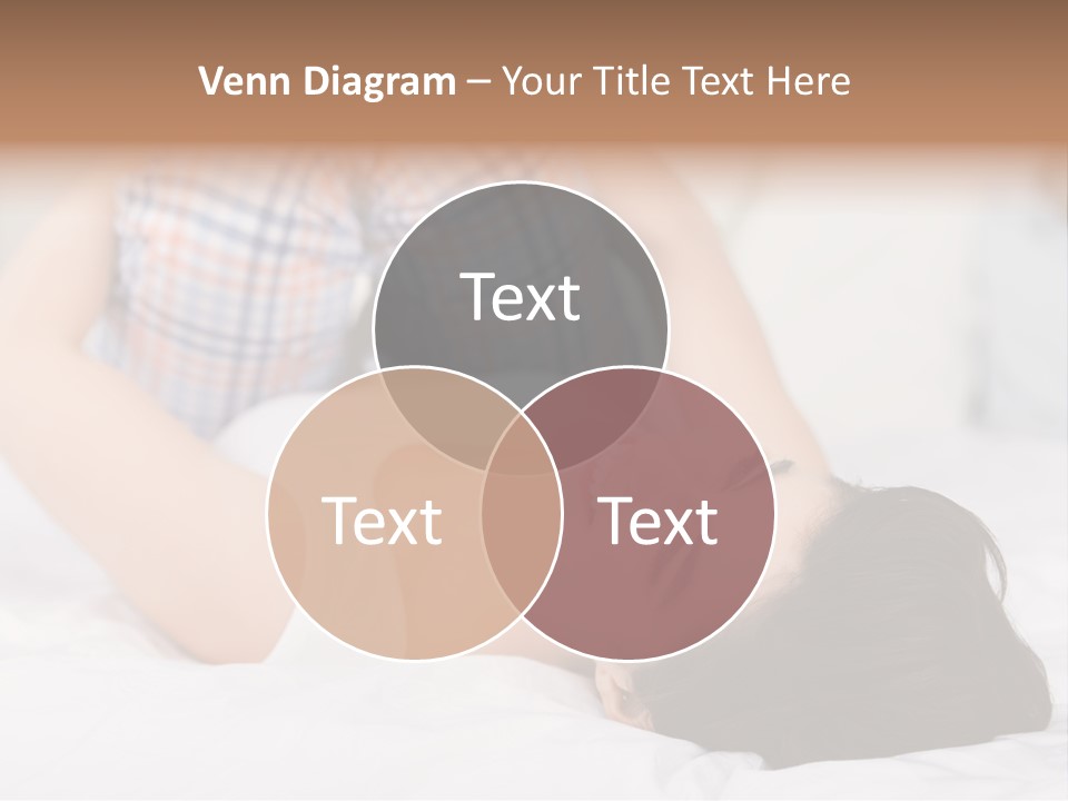 Person Attractive Brunette PowerPoint Template