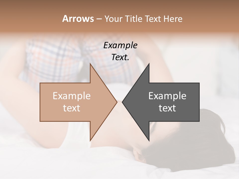 Person Attractive Brunette PowerPoint Template