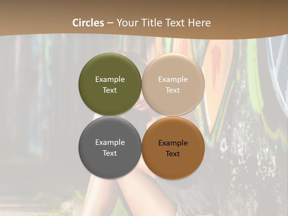 One Road Outside PowerPoint Template