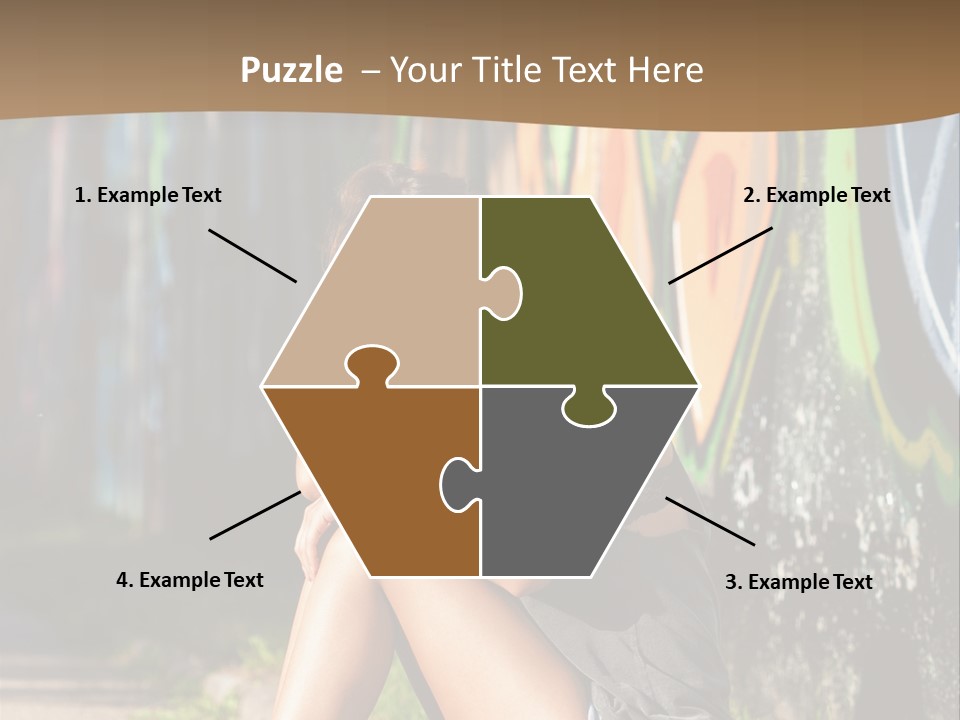 One Road Outside PowerPoint Template