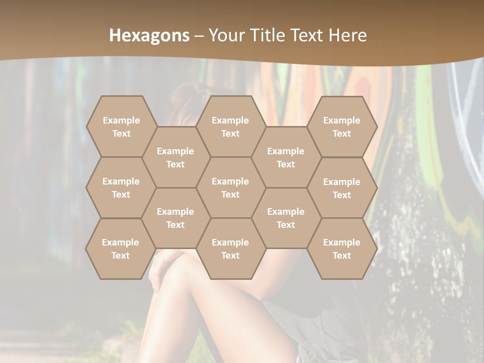 One Road Outside PowerPoint Template