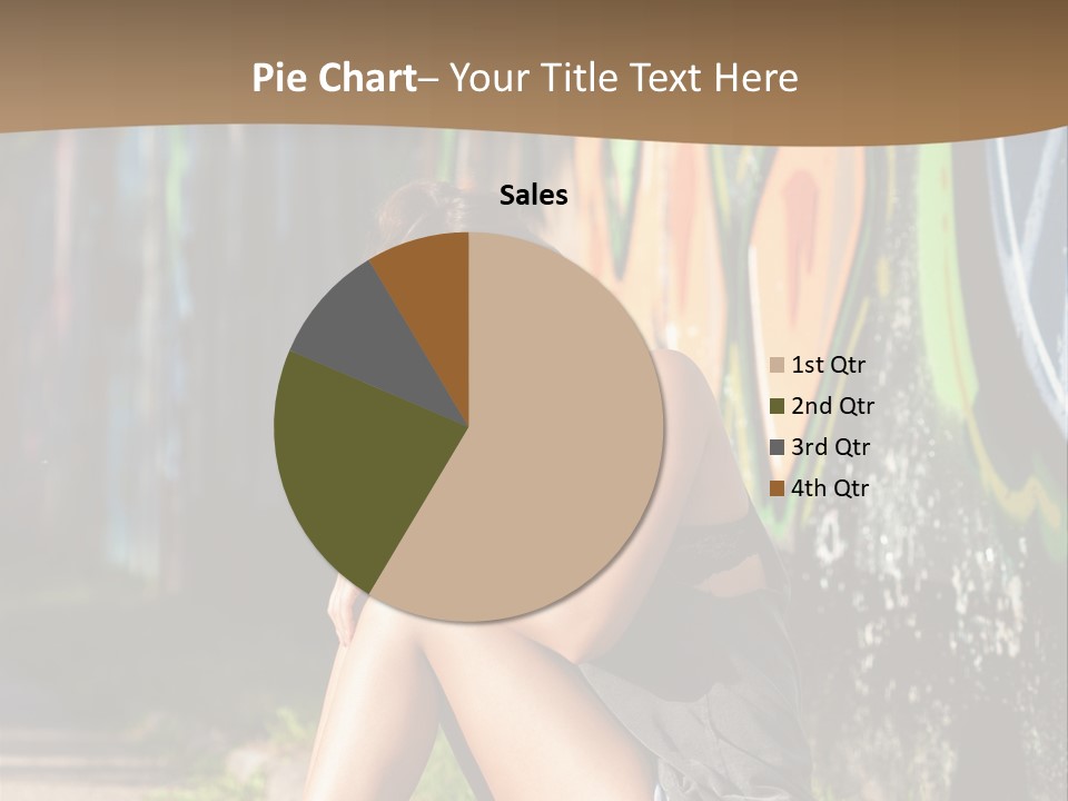 One Road Outside PowerPoint Template