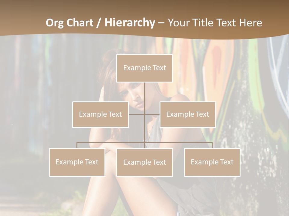 One Road Outside PowerPoint Template