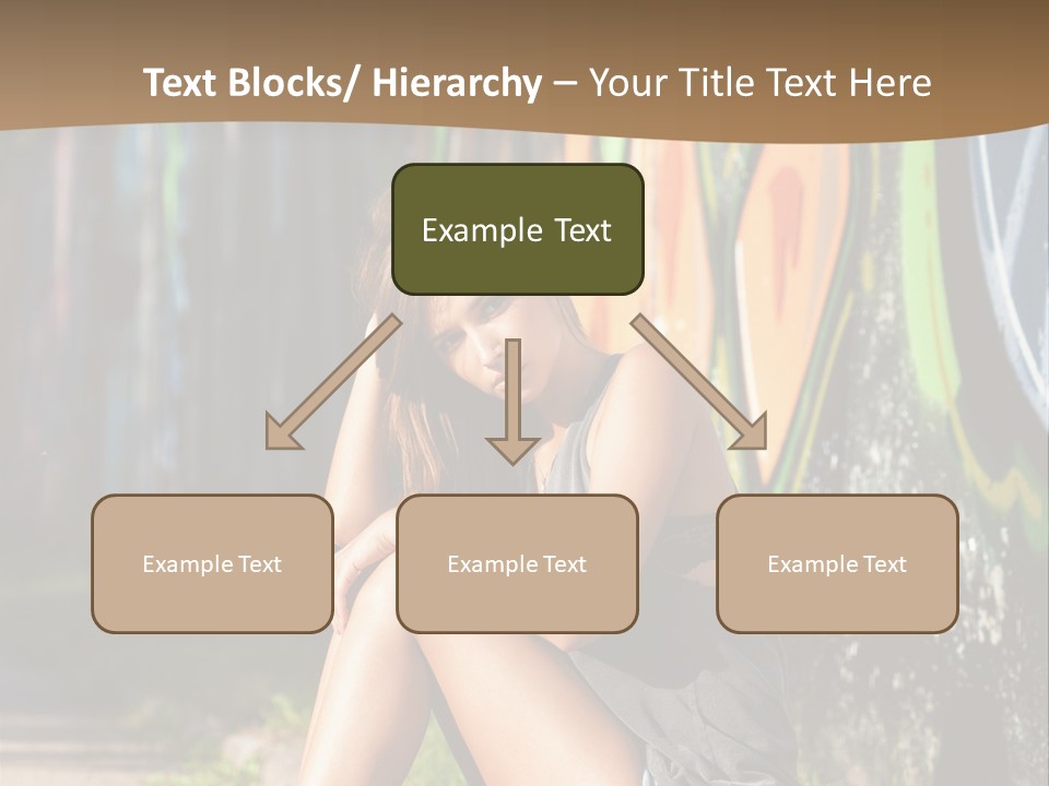 One Road Outside PowerPoint Template