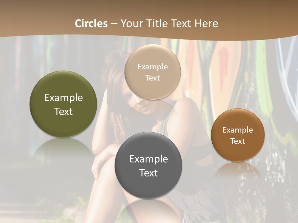 One Road Outside PowerPoint Template