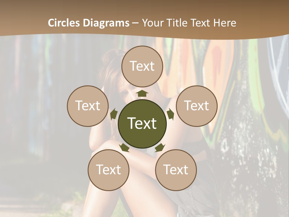 One Road Outside PowerPoint Template