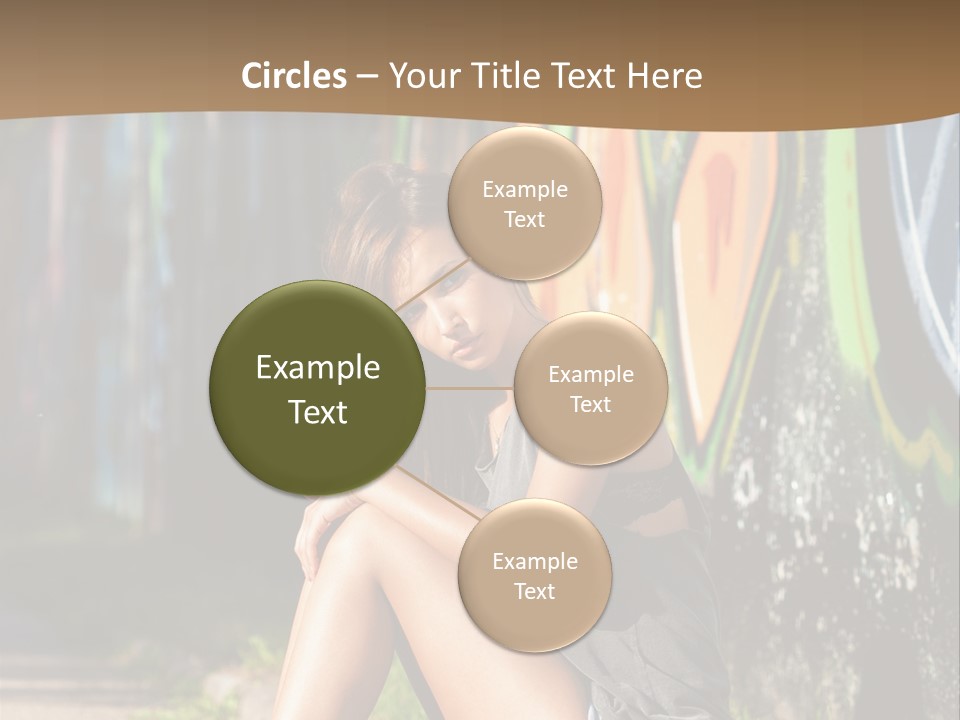 One Road Outside PowerPoint Template