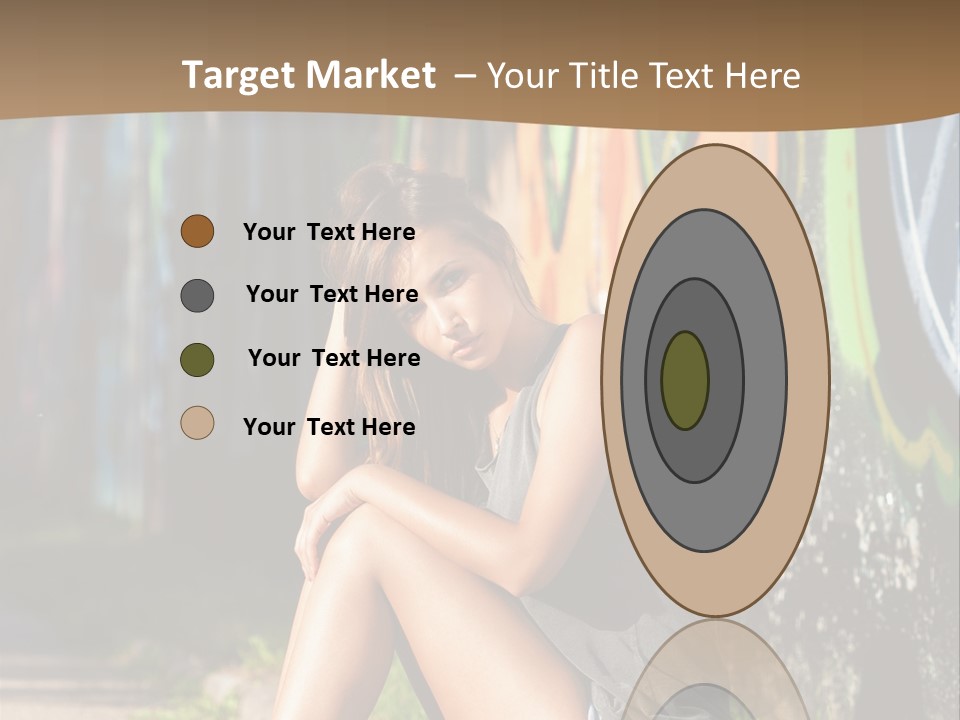 One Road Outside PowerPoint Template