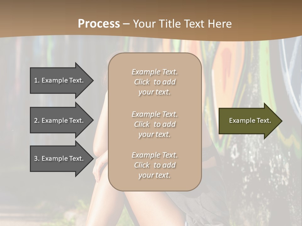 One Road Outside PowerPoint Template
