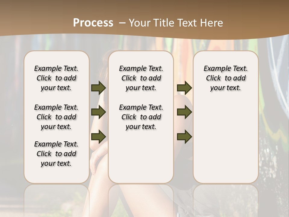 One Road Outside PowerPoint Template
