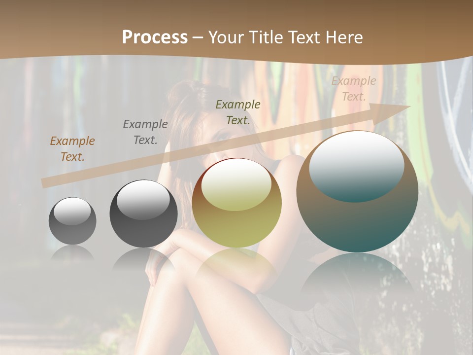 One Road Outside PowerPoint Template