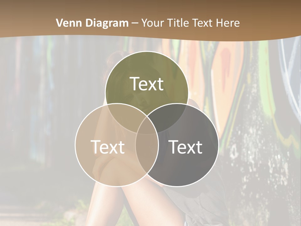 One Road Outside PowerPoint Template