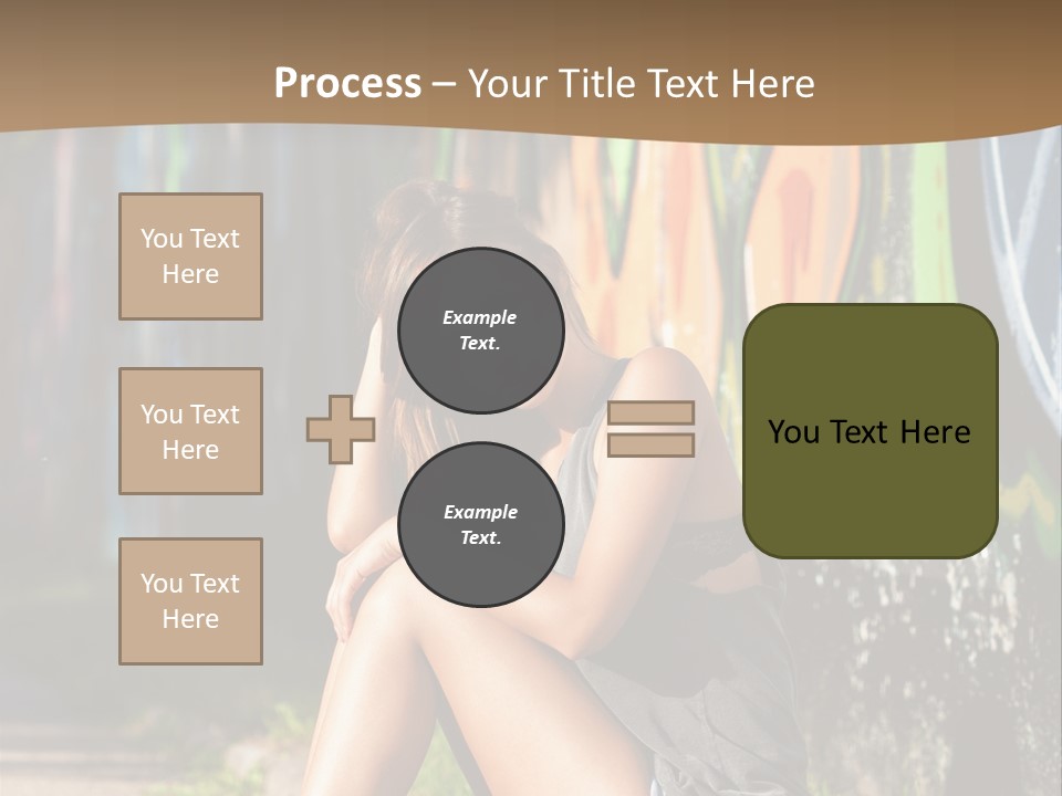 One Road Outside PowerPoint Template