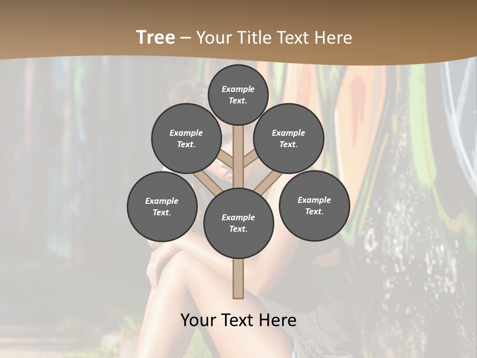 One Road Outside PowerPoint Template