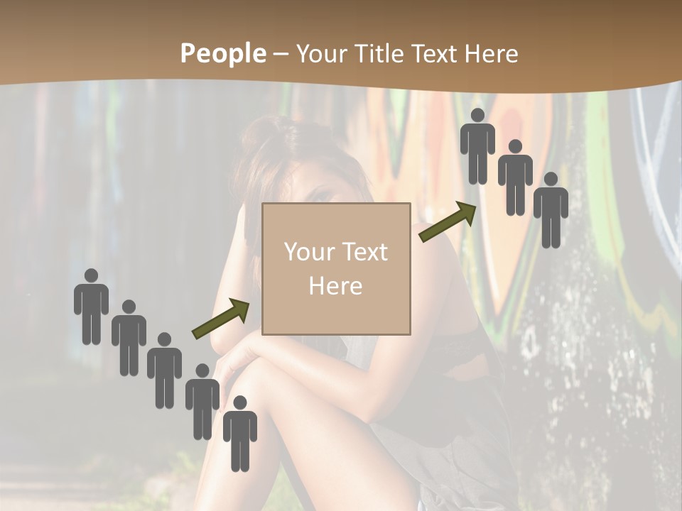 One Road Outside PowerPoint Template
