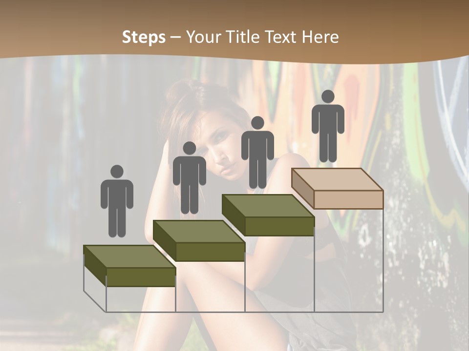 One Road Outside PowerPoint Template