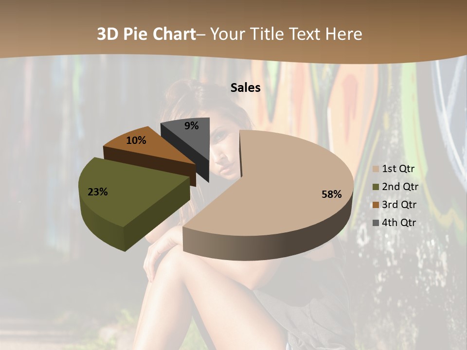 One Road Outside PowerPoint Template