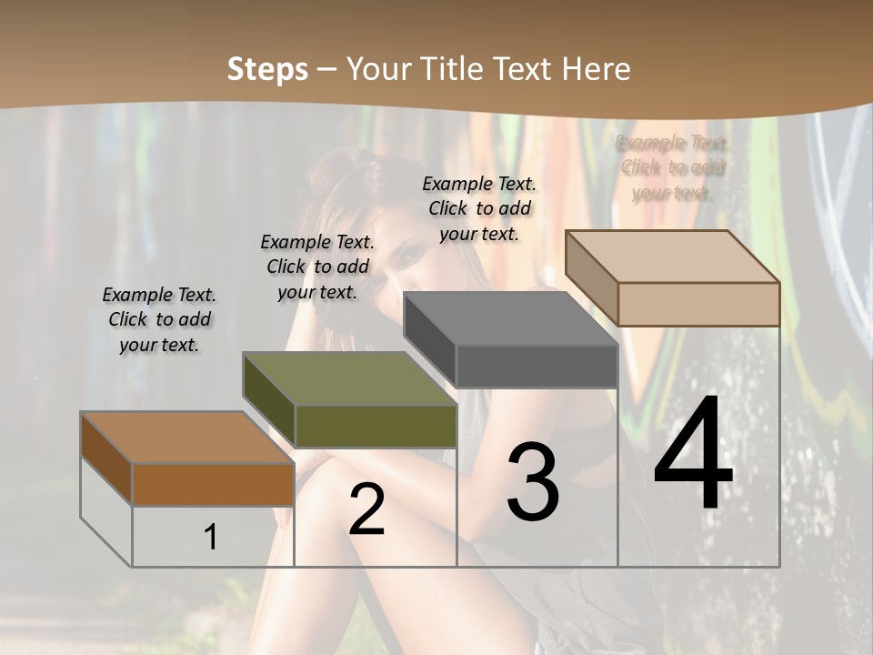 One Road Outside PowerPoint Template