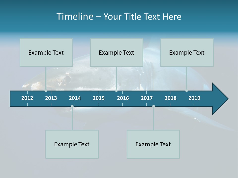 Carcharodon Carcharias Dangerous Aggressiveness PowerPoint Template