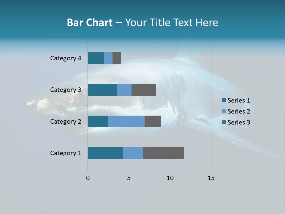 Carcharodon Carcharias Dangerous Aggressiveness PowerPoint Template