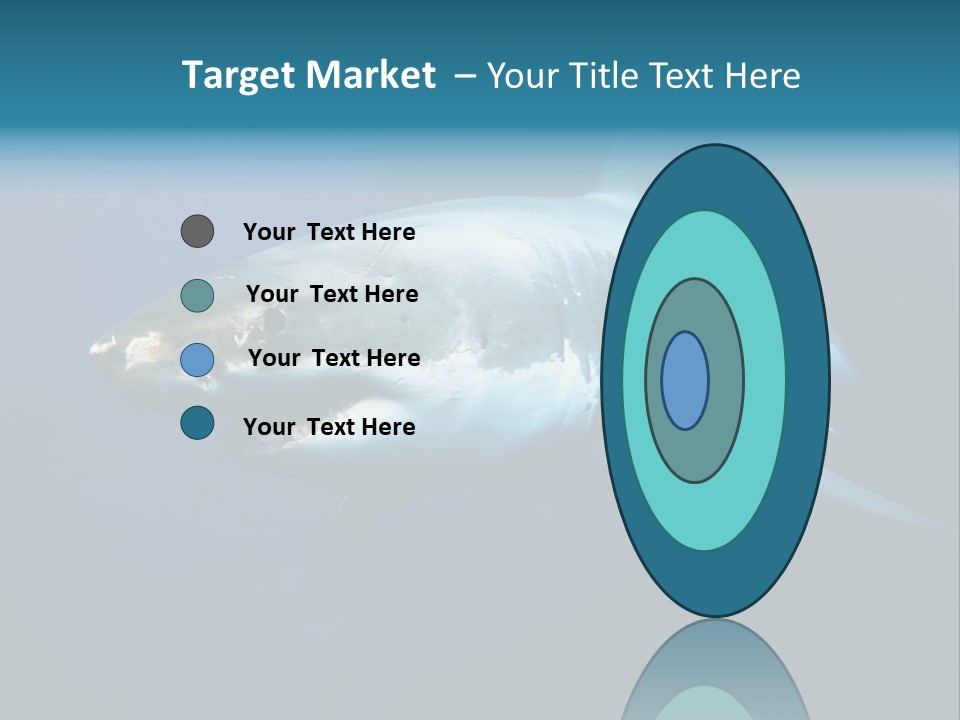 Carcharodon Carcharias Dangerous Aggressiveness PowerPoint Template