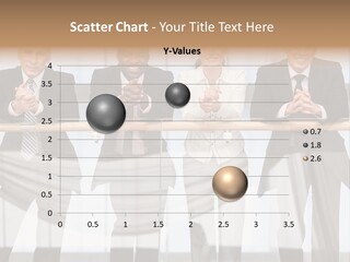 African Descent Team Financial Advisor PowerPoint Template