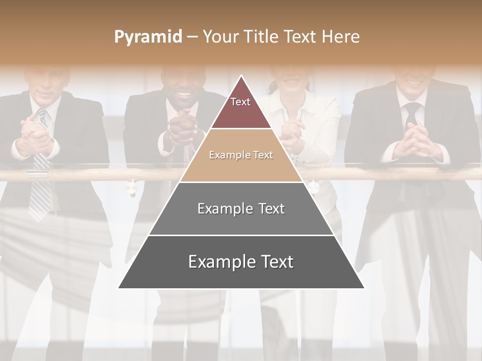 African Descent Team Financial Advisor PowerPoint Template